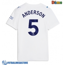Fotballdrakt Dame Manchester City Elliot Anderson #5 Tredjedrakt 2026-27 Kortermet